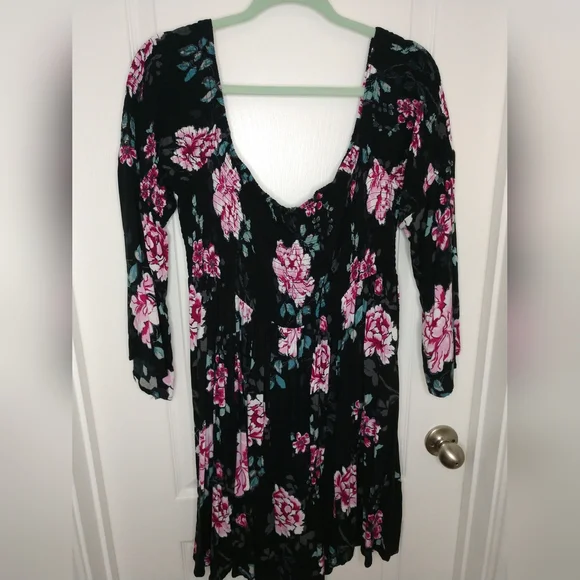 torrid black floral dress Plus Size - Black Floral Mesh Midi Dress